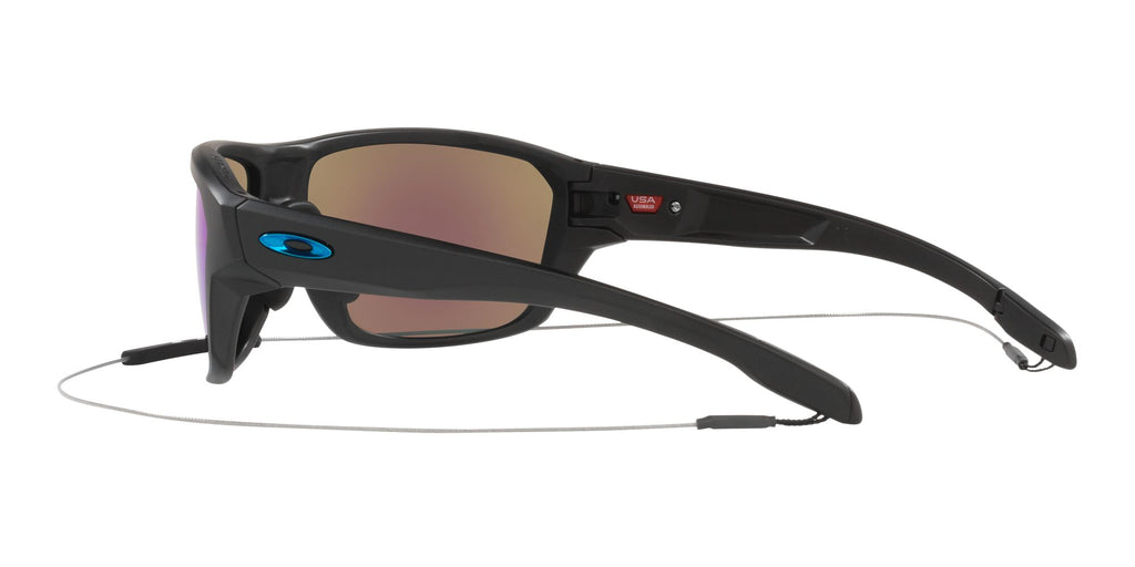 OO 9416 Oakley Split Shot Matte Black / Prizm Sapphire Polarised 64 64 / Plastic / Plastic