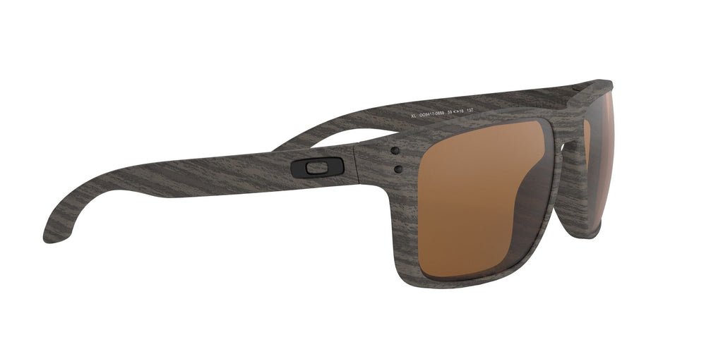 Oakley Holbrook Xl 0OO9417 941706 59 Woodgrain / Prizm Tungsten Polarized 59 / Plastic / Plastic