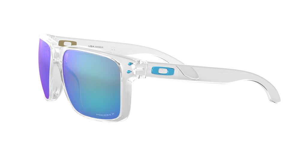 Oakley Holbrook Xl 0OO9417 941707 59 Polished Clear / Prizm Sapphire Polarized 59 / Plastic / Plastic