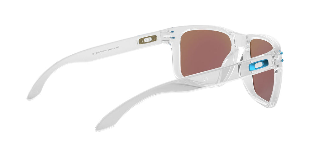 Oakley Holbrook Xl 0OO9417 941707 59 Polished Clear / Prizm Sapphire Polarized 59 / Plastic / Plastic