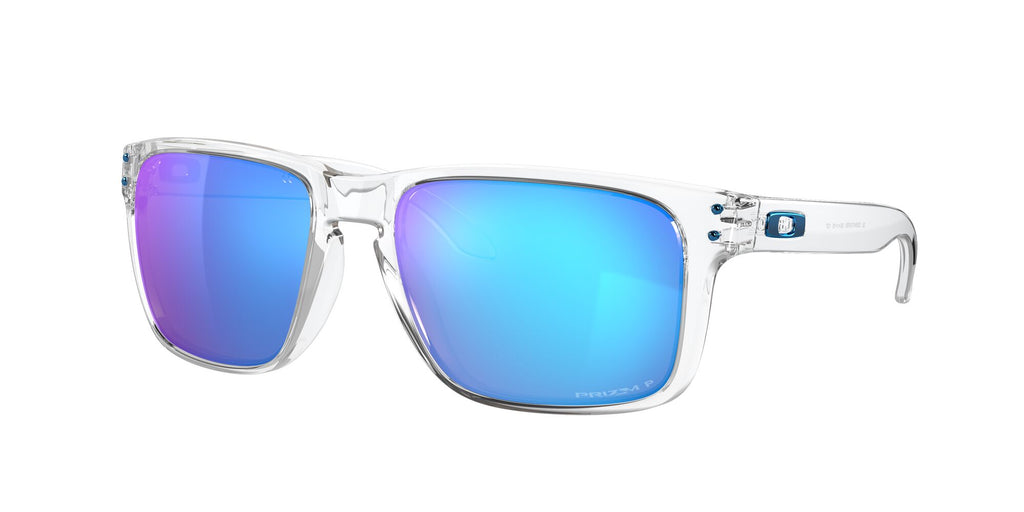 Oakley Holbrook Xl 0OO9417 941707 59 Polished Clear / Prizm Sapphire Polarized 59 / Plastic / Plastic