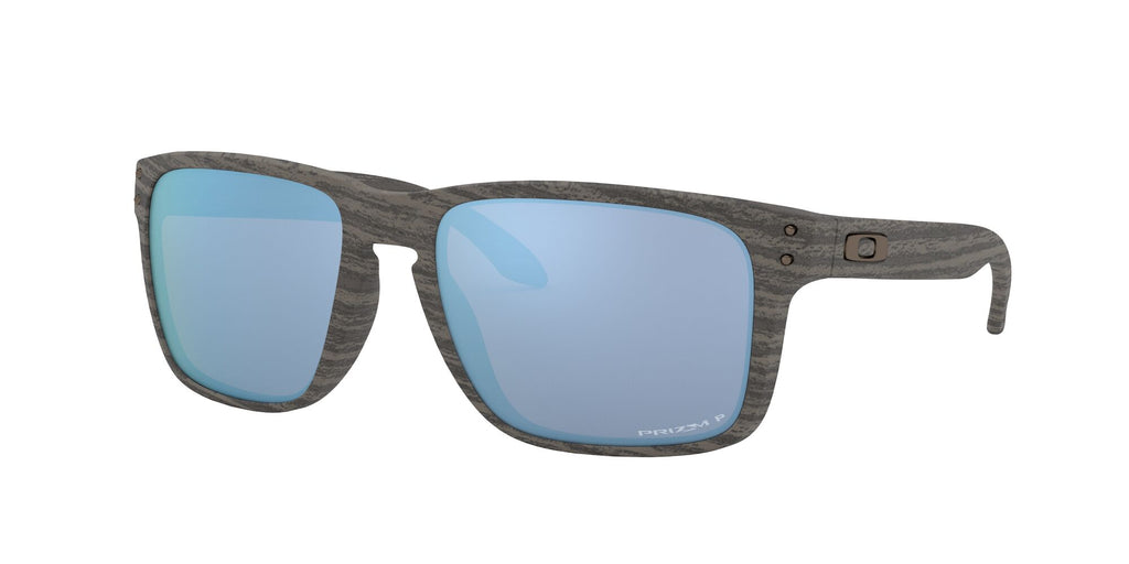 Oakley Holbrook Xl 0OO9417 941719 59 Woodgrain / Prizm Deep Water Polarized 59 / Plastic / Plastic