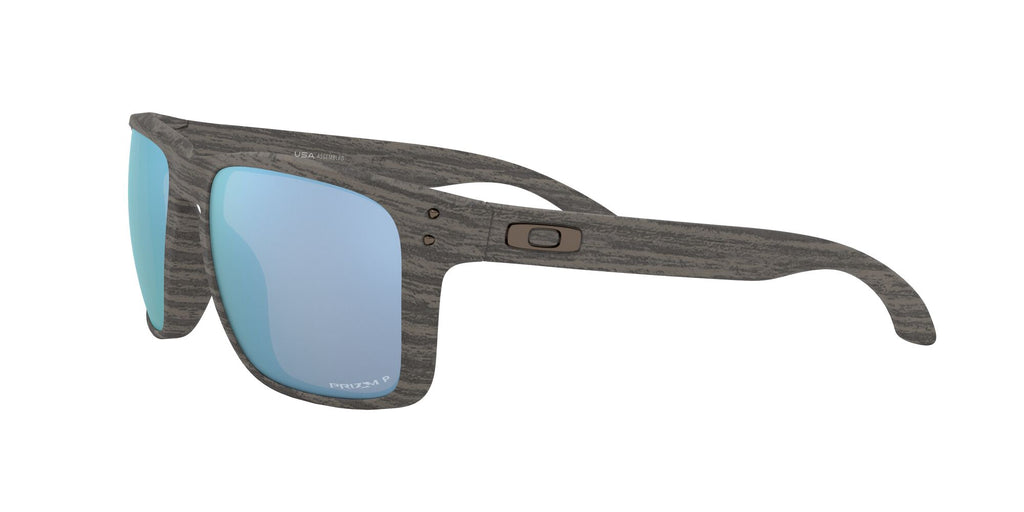 Oakley Holbrook Xl 0OO9417 941719 59 Woodgrain / Prizm Deep Water Polarized 59 / Plastic / Plastic