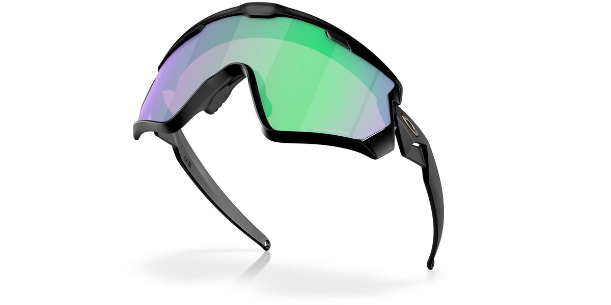 Oakley Wind Jacket 2.0 0OO9418 941828 45 Matte Black / Prizm Road Jade 45 / Polycarbonate / O_matter / Injected