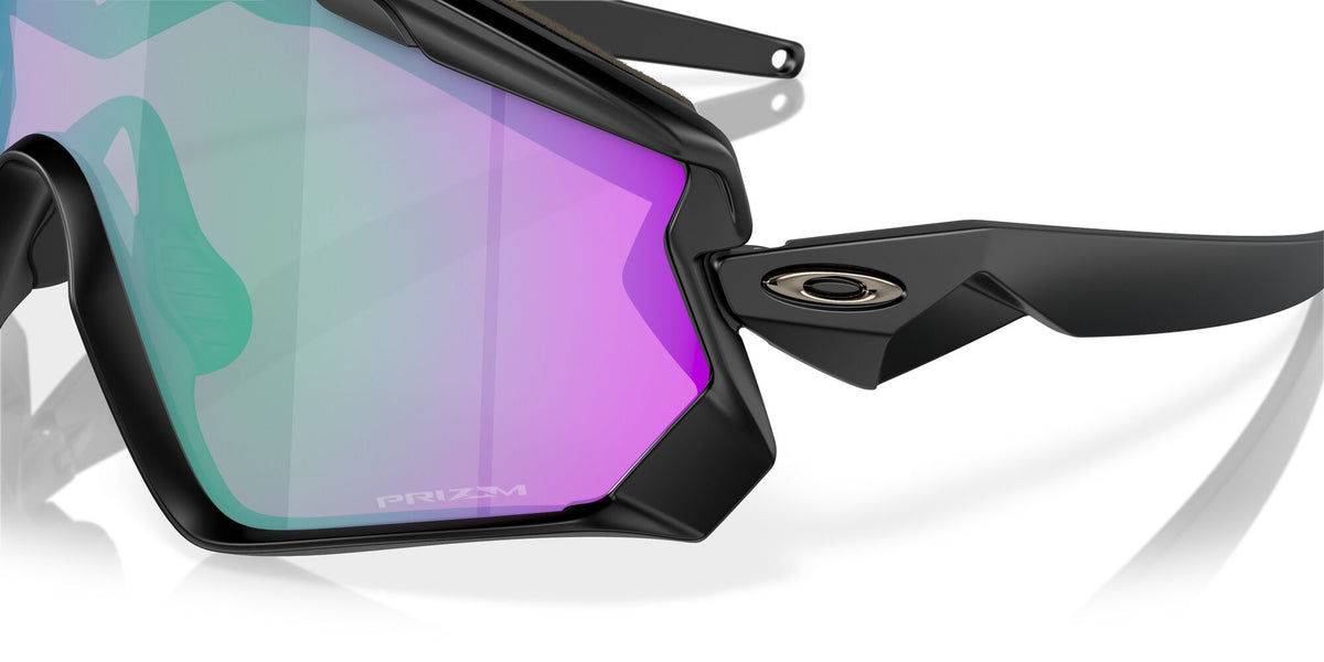 Oakley Wind Jacket 2.0 0OO9418 941828 45 Matte Black / Prizm Road Jade 45 / Polycarbonate / O_matter / Injected