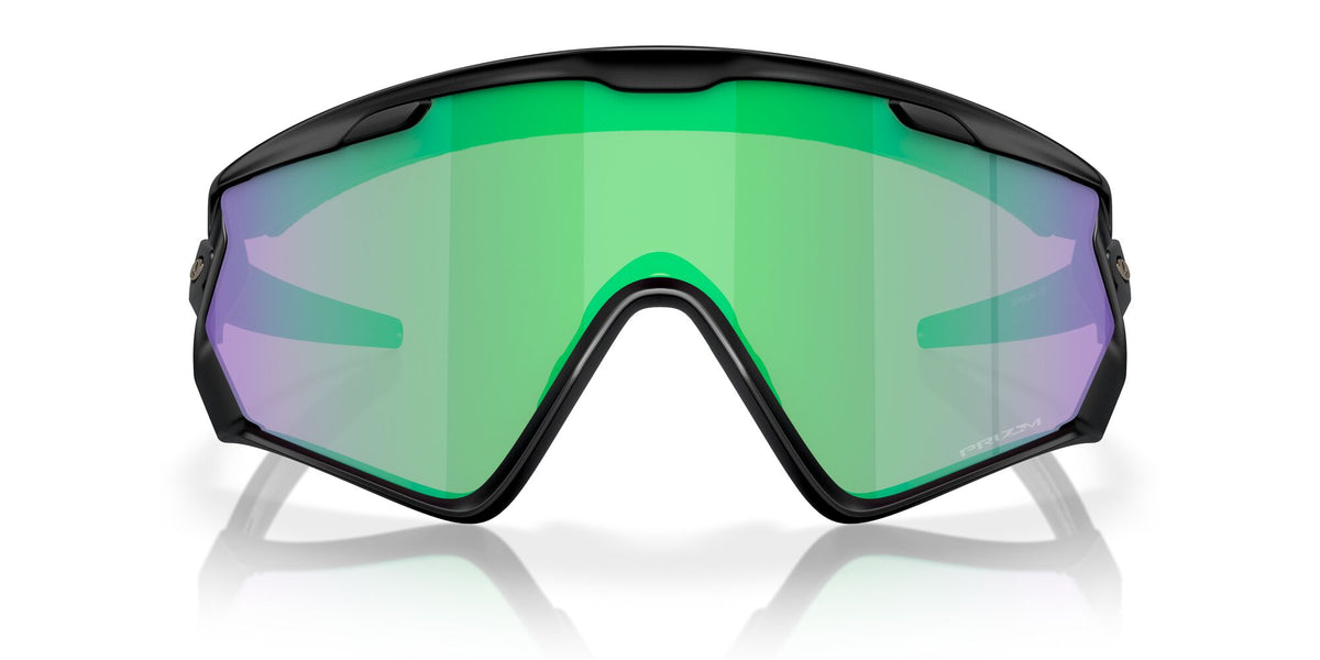 Oakley Wind Jacket 2.0 0OO9418 941828 45 Matte Black / Prizm Road Jade 45 / Polycarbonate / O_matter / Injected