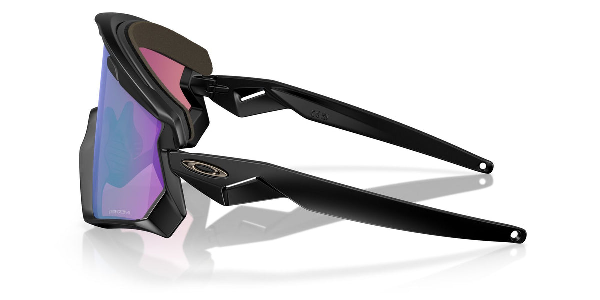 Oakley Wind Jacket 2.0 0OO9418 941828 45 Matte Black / Prizm Road Jade 45 / Polycarbonate / O_matter / Injected