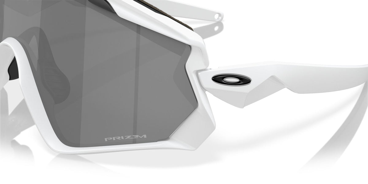 Oakley Wind Jacket 2.0 0OO9418 941830 45 Matte White / Prizm Black 45 / Polycarbonate / O_matter / Injected