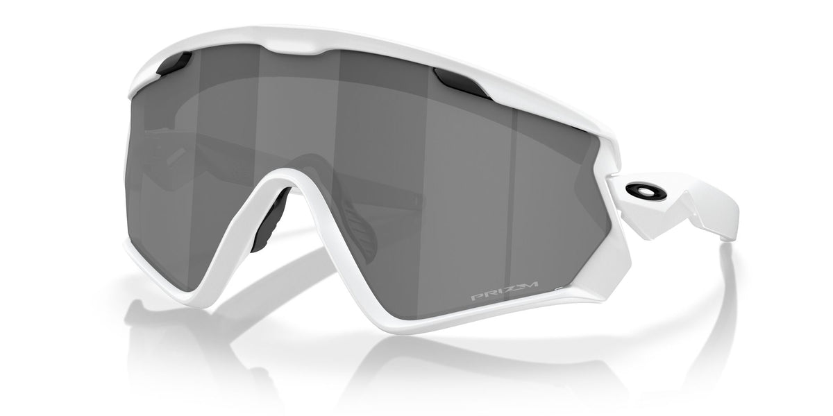 Oakley Wind Jacket 2.0 0OO9418 941830 45 Matte White / Prizm Black 45 / Polycarbonate / O_matter / Injected