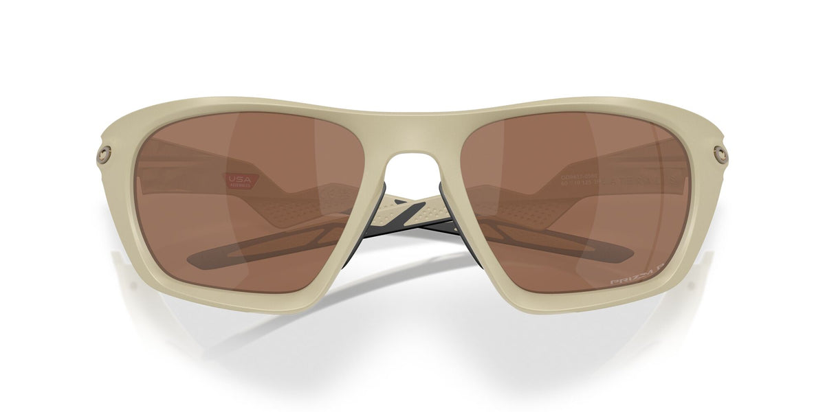 Oakley Lateralis 0OO9431 943105 60 Matte Sand/ Tungsten Iridium Polarized