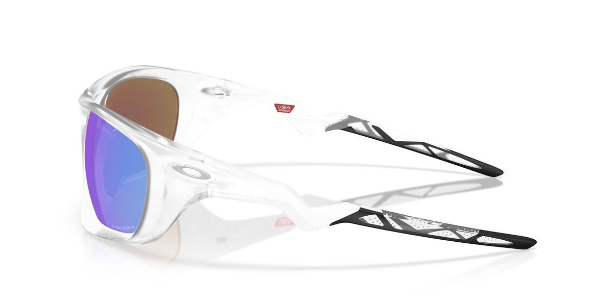 Oakley Lateralis 0OO9431 943106 60 Matte Clear/ Prizm Sapphire