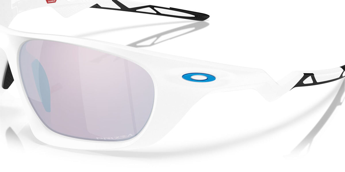 Oakley Lateralis 0OO9431 943109 60 Matte White/ Prizm Snow Sapphire