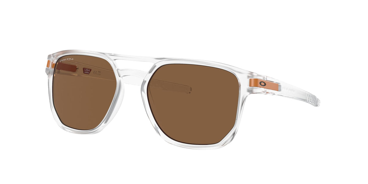 Oakley Latch Beta 0OO9436 943611 54 Matte Clear / Prizm Bronze