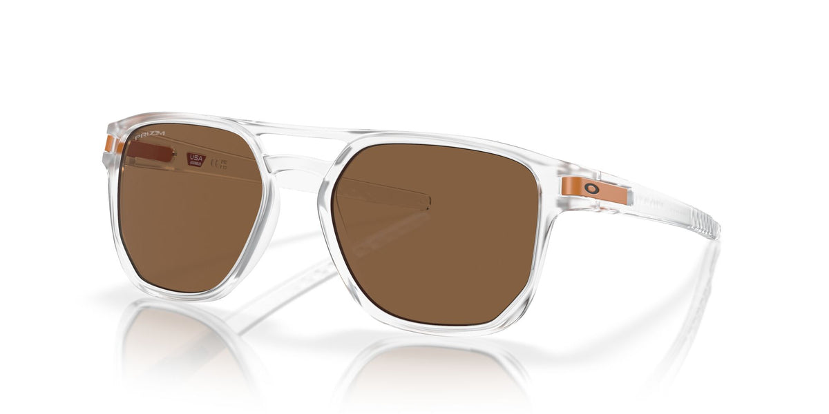 Oakley Latch Beta 0OO9436 943611 54 Matte Clear / Prizm Bronze