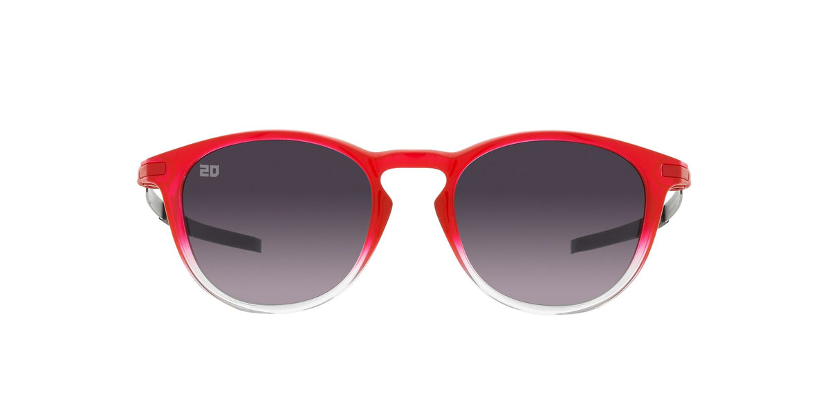 Oakley Pitchman R 0OO9439 943917 50 Red Fade / Prizm Grey Gradient 50 / Polycarbonate / O_matter / Metal