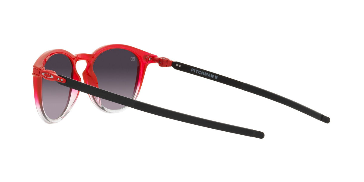 Oakley Pitchman R 0OO9439 943917 50 Red Fade / Prizm Grey Gradient 50 / Polycarbonate / O_matter / Metal
