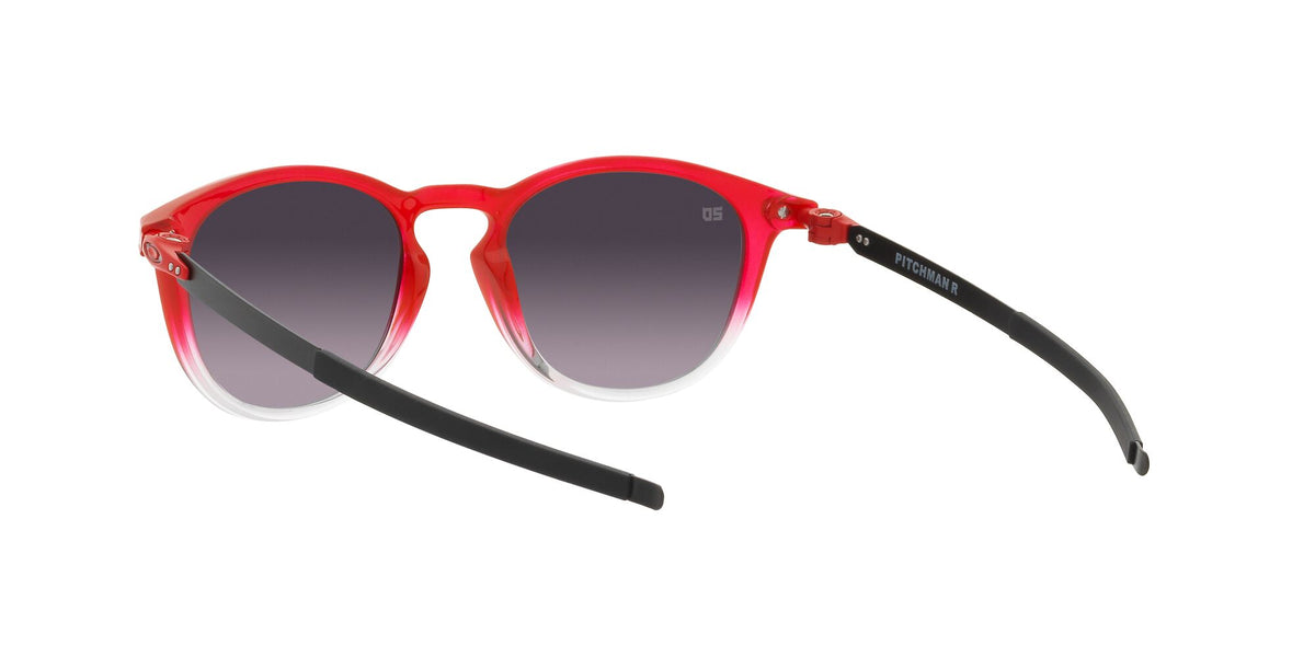 Oakley Pitchman R 0OO9439 943917 50 Red Fade / Prizm Grey Gradient 50 / Polycarbonate / O_matter / Metal