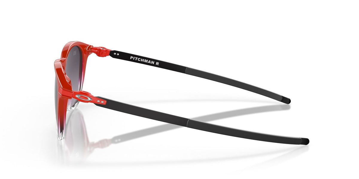 Oakley Pitchman R 0OO9439 943917 50 Red Fade / Prizm Grey Gradient 50 / Polycarbonate / O_matter / Metal