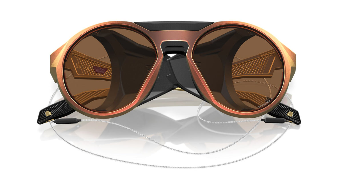 Oakley Clifden 0OO9440 944023 56 Matte Red Gold Colorshift / Prizm Bronze