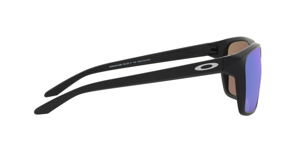 Oakley Sylas 0OO9448 944834 60 Matte Black / Prizm Sapphire Polarized 60 / Polycarbonate / O_matter / Molded