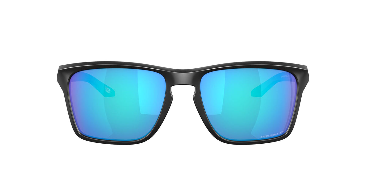 Oakley Sylas 0OO9448 944834 60 Matte Black / Prizm Sapphire Polarized 60 / Polycarbonate / O_matter / Molded