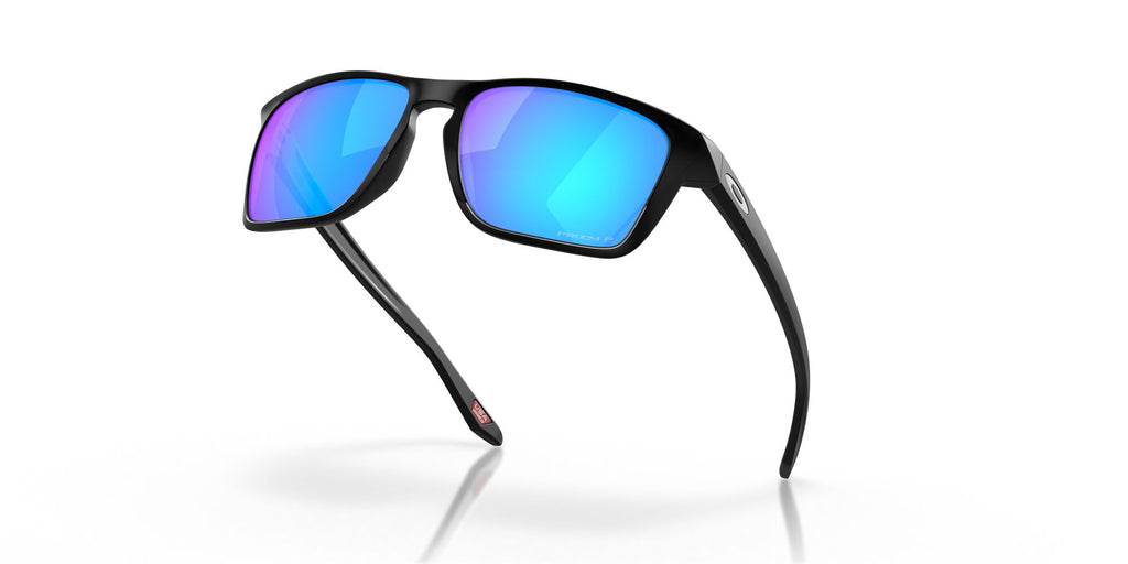 Oakley Sylas 0OO9448 944834 60 Matte Black / Prizm Sapphire Polarized 60 / Polycarbonate / O_matter / Molded