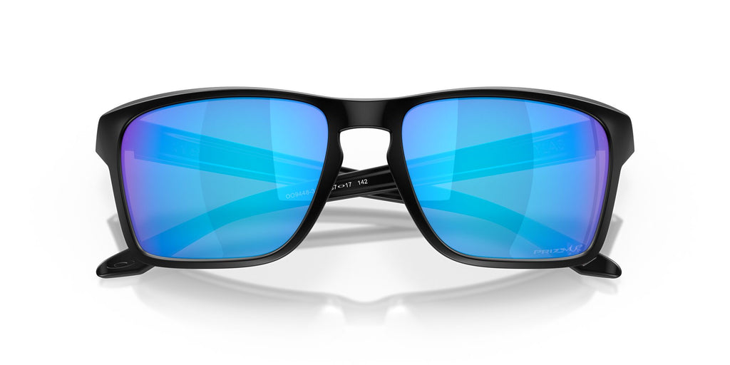 Oakley Sylas 0OO9448 944834 60 Matte Black / Prizm Sapphire Polarized 60 / Polycarbonate / O_matter / Molded