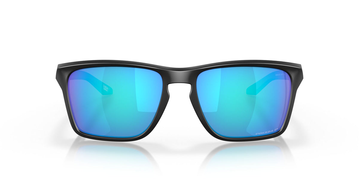 Oakley Sylas 0OO9448 944834 60 Matte Black / Prizm Sapphire Polarized 60 / Polycarbonate / O_matter / Molded