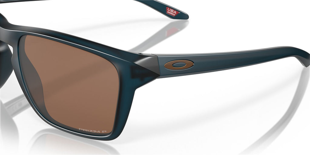 Oakley Sylas 0OO9448 944835 60 Matte Transparent Poseidon / Prizm Tungsten Polarized 60 / Polycarbonate / O_matter / Molded