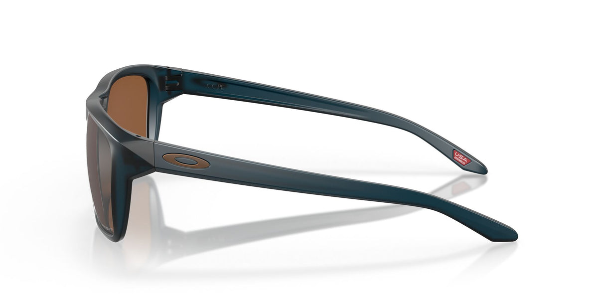 Oakley Sylas 0OO9448 944835 60 Matte Transparent Poseidon / Prizm Tungsten Polarized 60 / Polycarbonate / O_matter / Molded