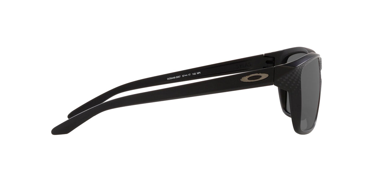 Oakley Sylas 0OO9448 944839 57 Matte Black / Prizm Black 57 / Polycarbonate / O_matter / Molded