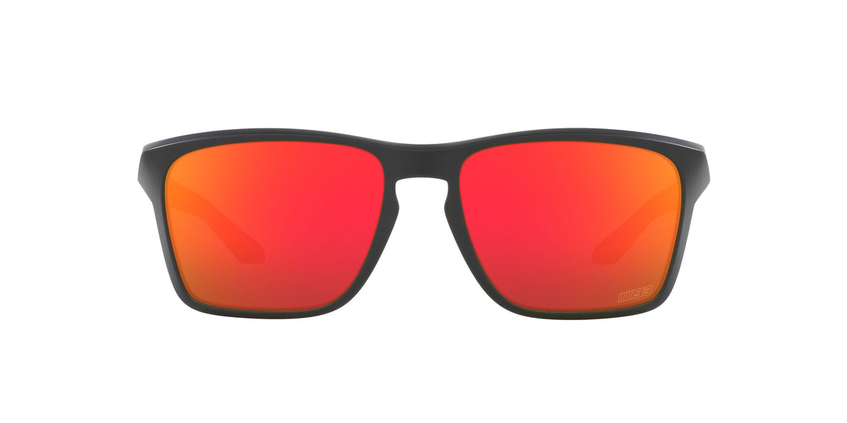 Oakley Sylas 0OO9448 944840 57 Matte Carbon / Prizm Ruby 57 / Polycarbonate / O_matter / Molded