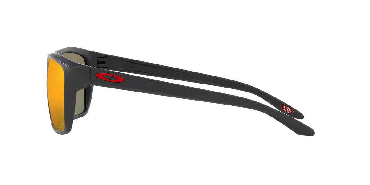 Oakley Sylas 0OO9448 944840 57 Matte Carbon / Prizm Ruby 57 / Polycarbonate / O_matter / Molded