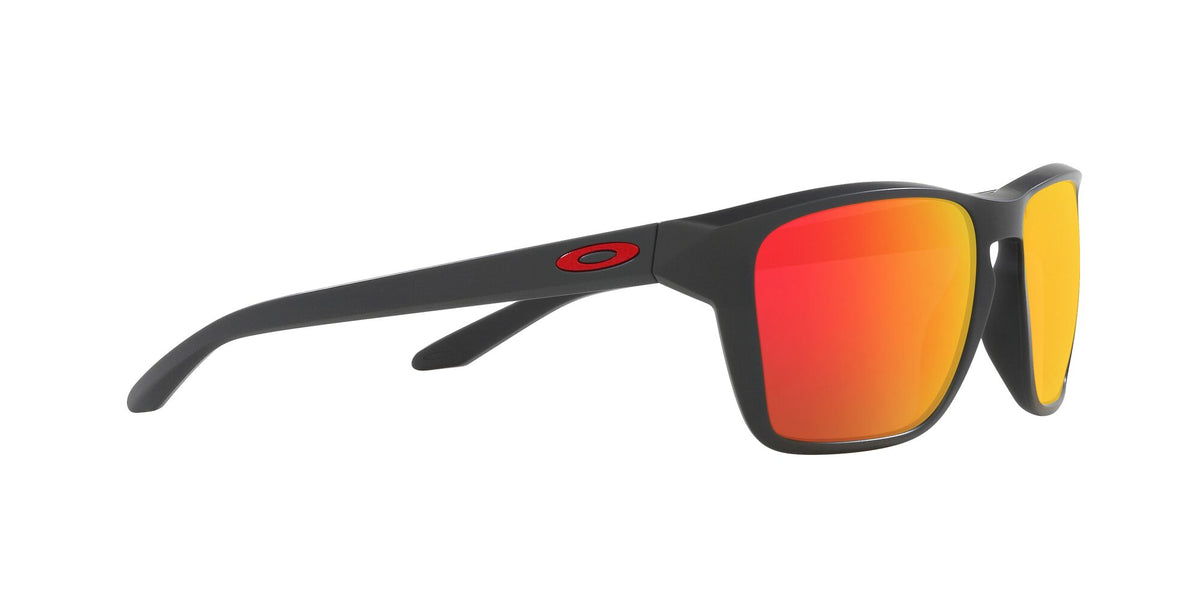 Oakley Sylas 0OO9448 944840 57 Matte Carbon / Prizm Ruby 57 / Polycarbonate / O_matter / Molded