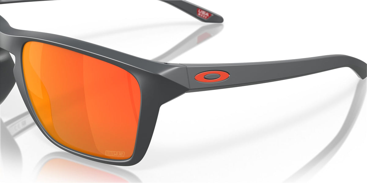Oakley Sylas 0OO9448 944840 57 Matte Carbon / Prizm Ruby 57 / Polycarbonate / O_matter / Molded