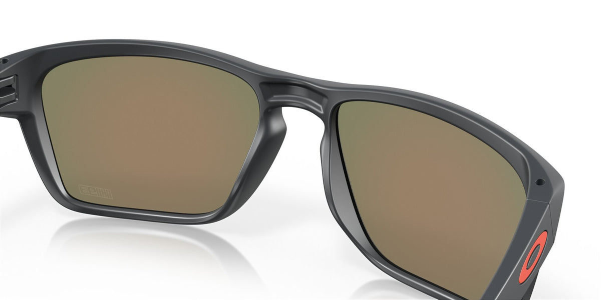 Oakley Sylas 0OO9448 944840 57 Matte Carbon / Prizm Ruby 57 / Polycarbonate / O_matter / Molded