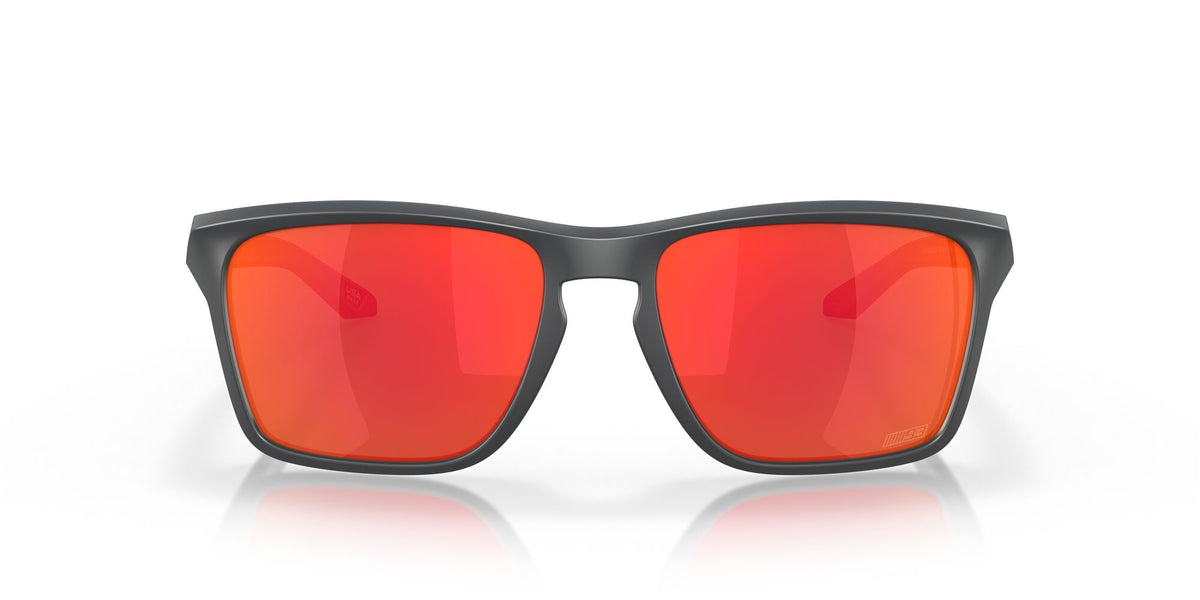Oakley Sylas 0OO9448 944840 57 Matte Carbon / Prizm Ruby 57 / Polycarbonate / O_matter / Molded