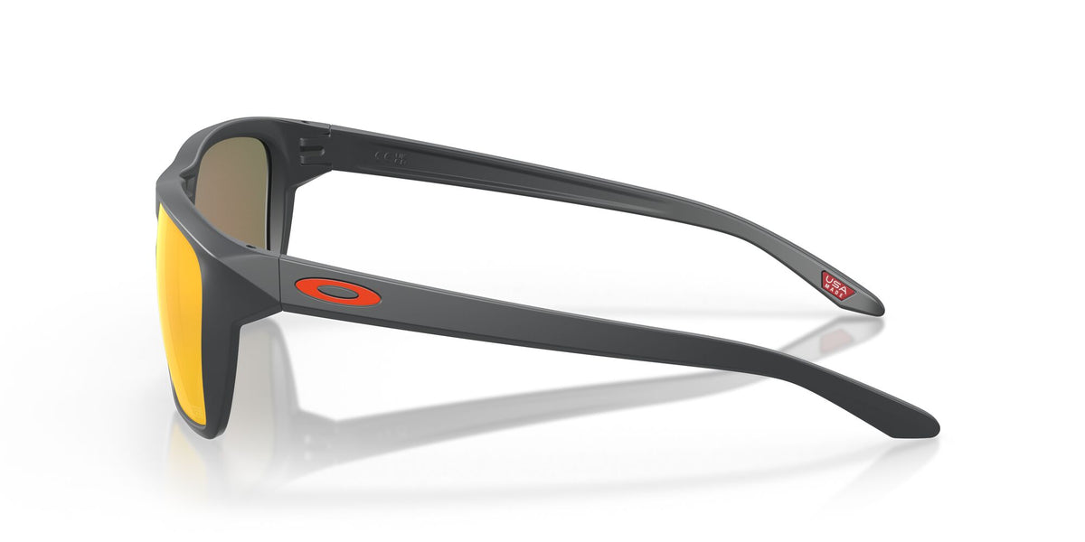 Oakley Sylas 0OO9448 944840 57 Matte Carbon / Prizm Ruby 57 / Polycarbonate / O_matter / Molded