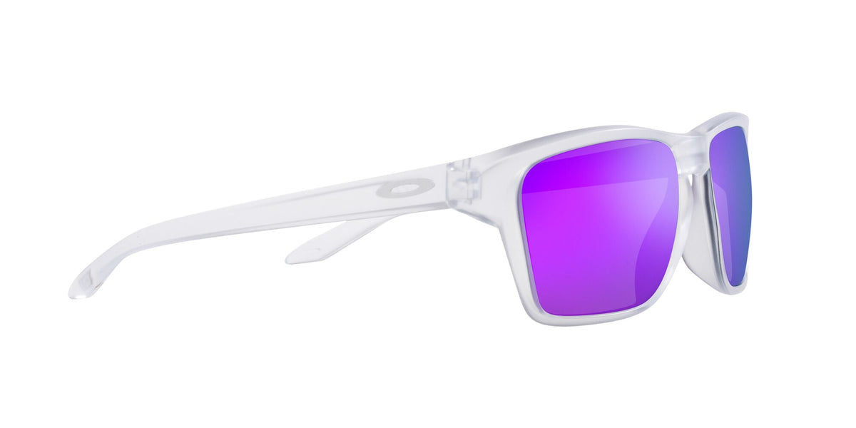 Oakley Sylas (A) 0OO9448F 944814 58 Matte Clear / Prizm Violet 58 / Polycarbonate / O_matter / Molded