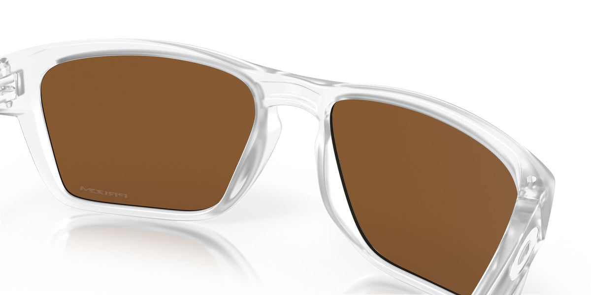 Oakley Sylas (A) 0OO9448F 944814 58 Matte Clear / Prizm Violet 58 / Polycarbonate / O_matter / Molded