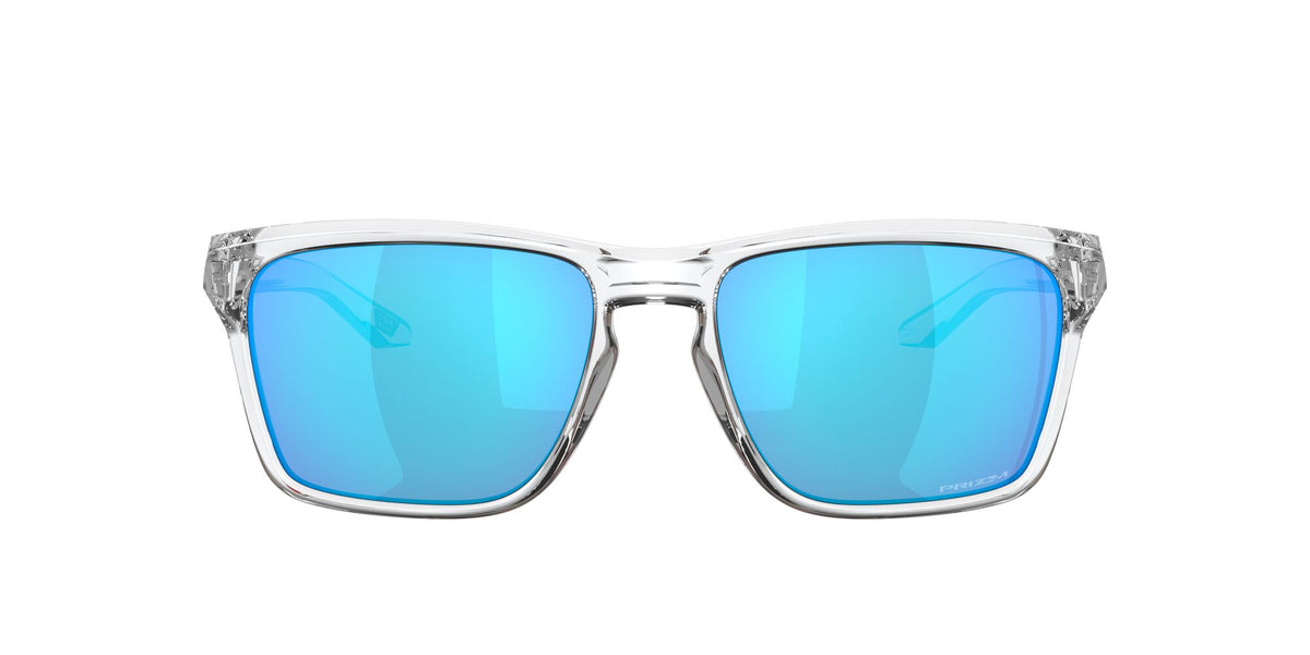 Oakley Sylas 0OO9448 944804 60 Polished Clear / Prizm Sapphire 60 / Polycarbonate / O_matter / Molded