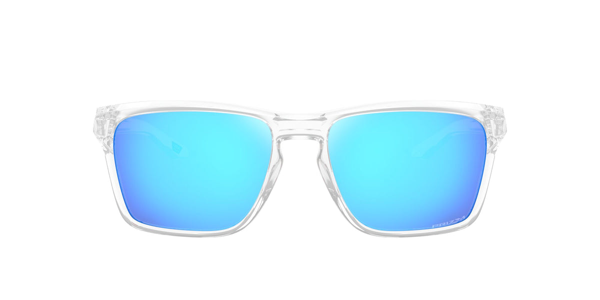 Oakley Sylas 0OO9448 944804 60 Polished Clear / Prizm Sapphire 60 / Polycarbonate / O_matter / Molded