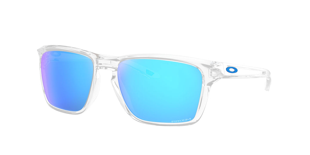 Oakley Sylas 0OO9448 944804 57 Polished Clear / Prizm Sapphire 57 / Polycarbonate / O_matter / Molded