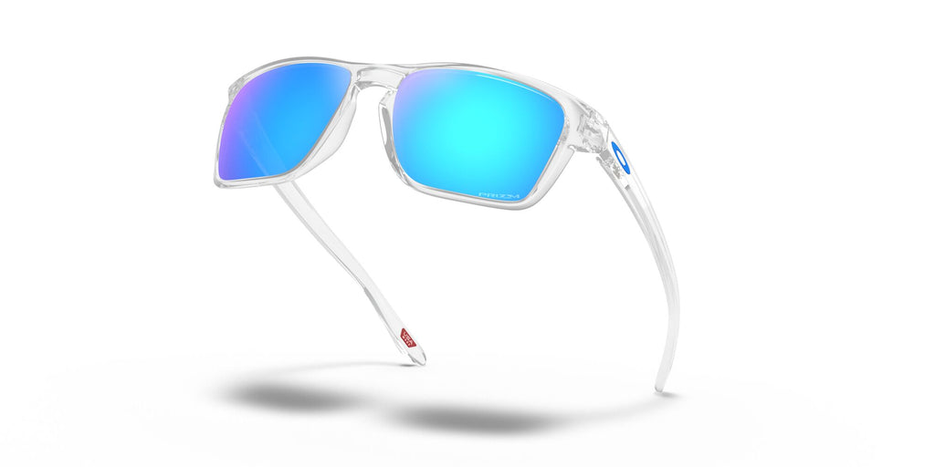 Oakley Sylas 0OO9448 944804 57 Polished Clear / Prizm Sapphire 57 / Polycarbonate / O_matter / Molded