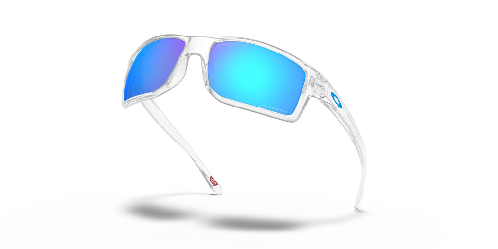 Oakley Gibston 0OO9449 944904 60 Polished Clear / Prizm Sapphire 60