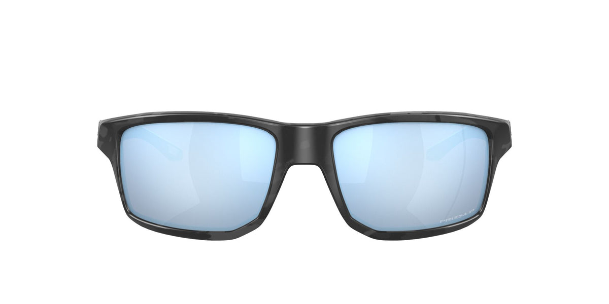 Oakley Gibston 0OO9449 944923 60 Matte Black Camo / Prizm Deep Water Polarized 60 / Polycarbonate / O_matter / Molded