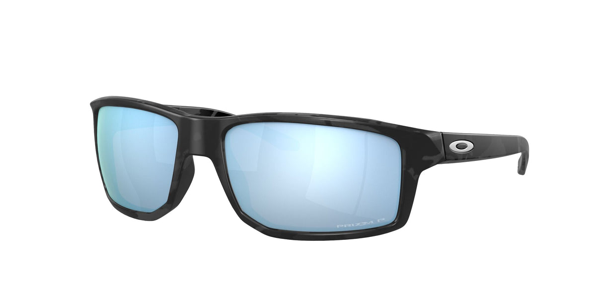 Oakley Gibston 0OO9449 944923 60 Matte Black Camo / Prizm Deep Water Polarized 60 / Polycarbonate / O_matter / Molded