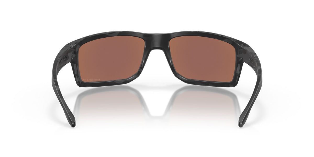 Oakley Gibston 0OO9449 944923 60 Matte Black Camo / Prizm Deep Water Polarized 60 / Polycarbonate / O_matter / Molded