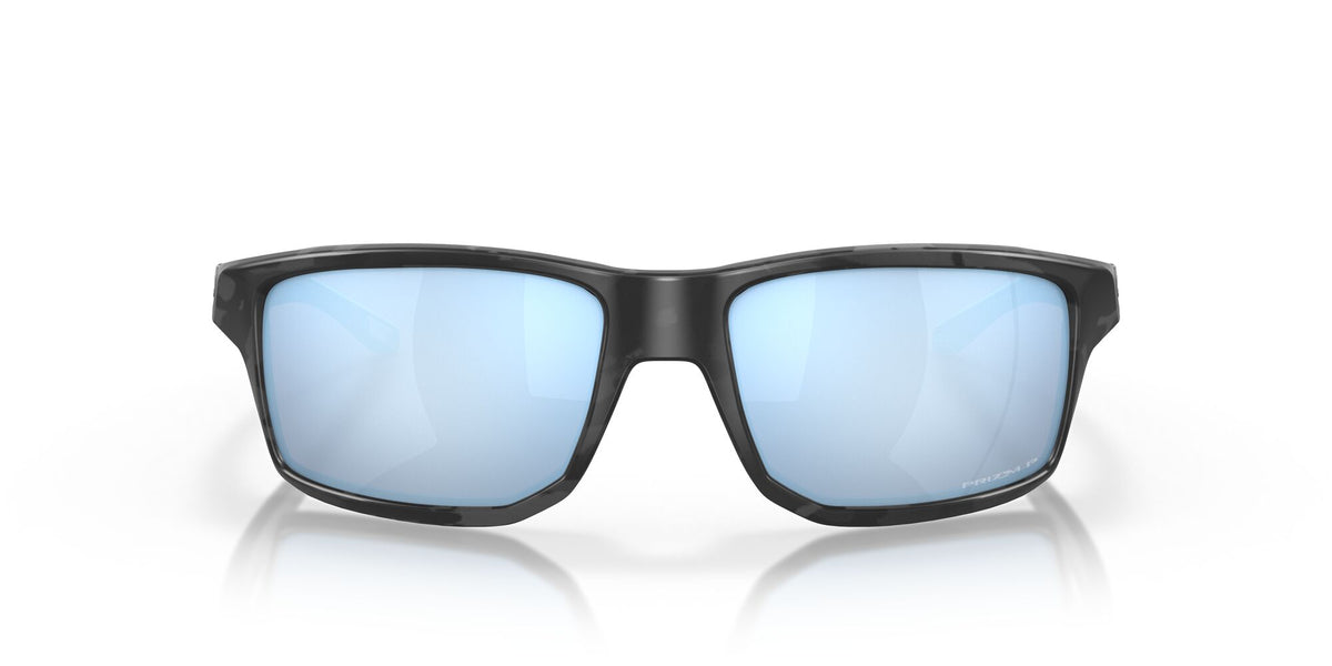 Oakley Gibston 0OO9449 944923 60 Matte Black Camo / Prizm Deep Water Polarized 60 / Polycarbonate / O_matter / Molded