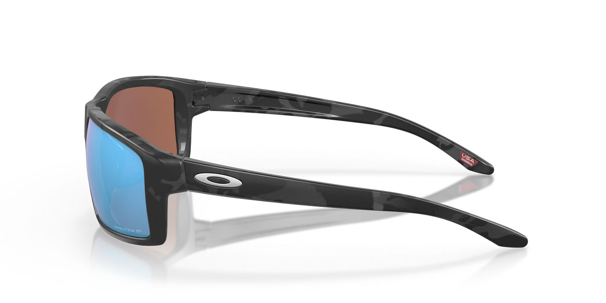 Oakley Gibston 0OO9449 944923 60 Matte Black Camo / Prizm Deep Water Polarized 60 / Polycarbonate / O_matter / Molded